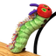 はらぺこあおむし くたくたあおむしS