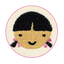 五味太郎 ブックカバー（かお）