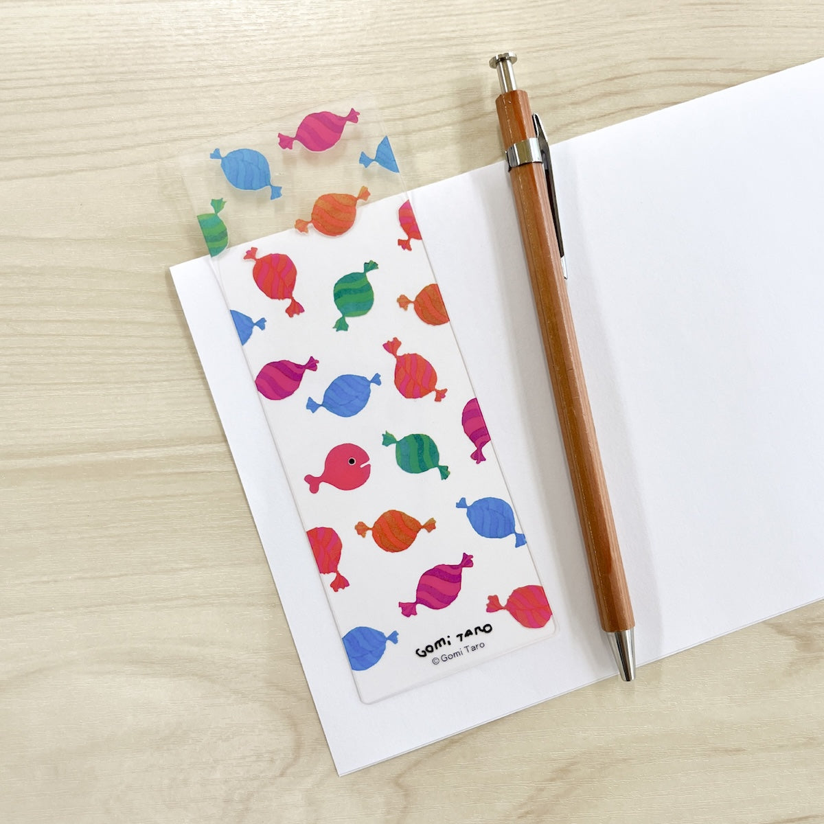 五味太郎 透明ブックマーカー（キャンディ）